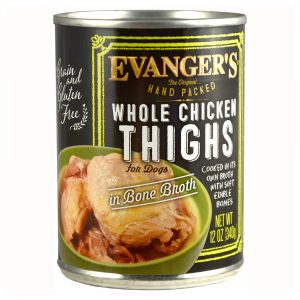 Super Premium Whole Chicken Thighs for Dogs 12 oz (12)
