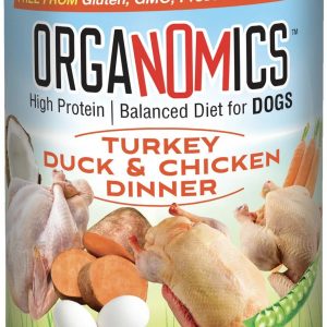 OrgaNOMics Turkey, Duck & Chicken Dinner for Dogs 12.5 oz (12)