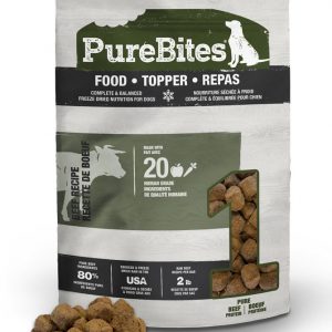PUREBITES Dog Beef Recipe Food/Topper Value-283g