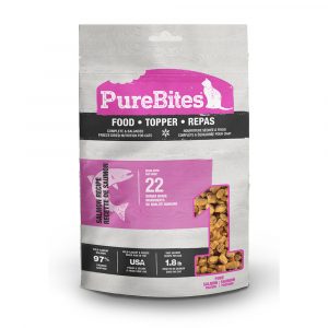PUREBITES Cat Salmon Recipe Food/Topper Value-227g