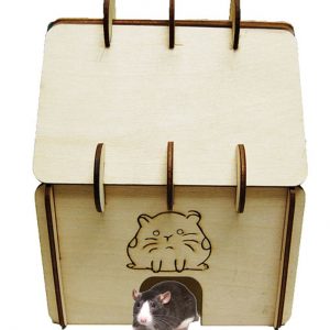 ZOO-MAX FUN HOUSE 15PCS 6"L X 8"H"