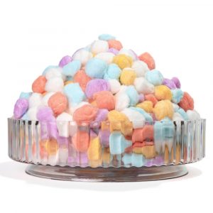 M&M Cotton Nesting Balls - Rainbow 300 pcs