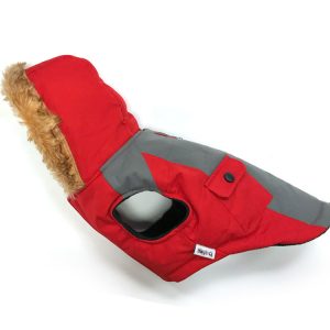DOGGIE-Q Mountain Jacket Red 10"
