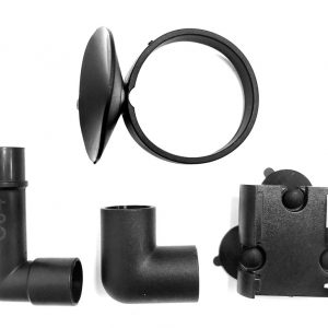 AQUA-FIT Replacement pipe and suction cup for AA6671 - 24 watt