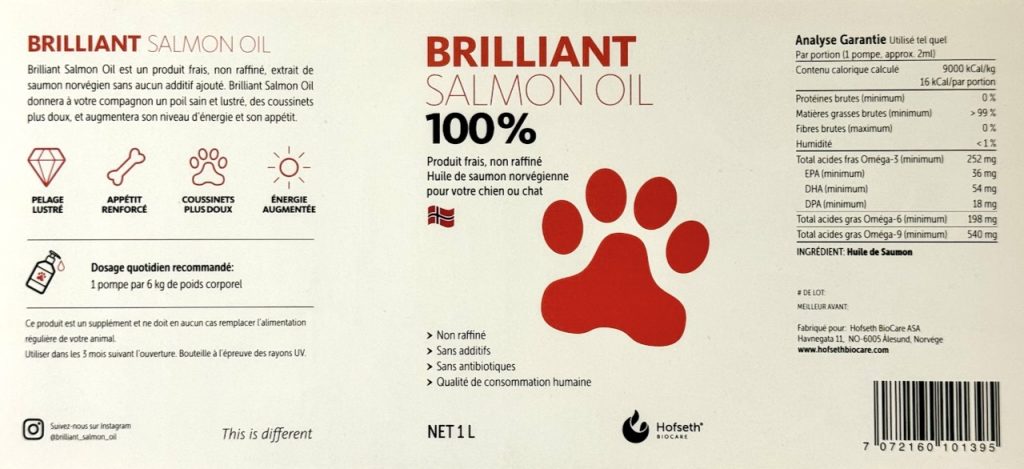 BRILLIANT French Label 1L