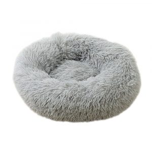 DOGGIE-Q Cozy Donut Dog Bed - 60cm