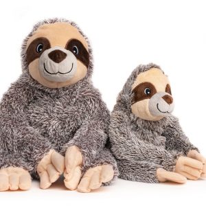FABDOG Fluffy Dog Toy - Sloth L