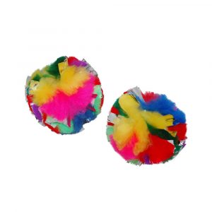 CANCOR Jumbo Crinkle Ball 3.5in with catnip Display (12)
