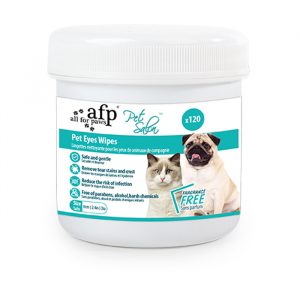 ALL FOR PAWS Pet Salon Pet Eye Wipes 120Ct