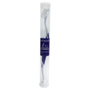 PETSMILE Professional Pet Toothbrush - Patented 45 Dual-Ended Brush Head