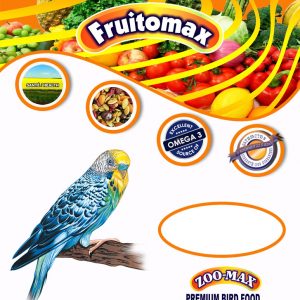 ZOO-MAX Fruitomax Budgie 4lb