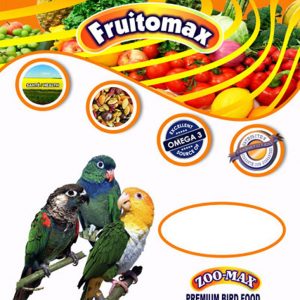 ZOO-MAX Fruitomax Small Parrot 2lb