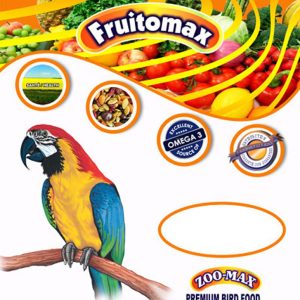ZOO-MAX Fruitomax Parrot No Sunflower 1.5kg