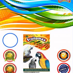 ZOO-MAX Fruitomax Parrot No Sunflower 5kg