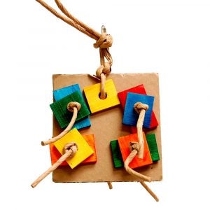 ZOO-MAX BIRDIE PIZZA SMALL (6" X 6")