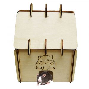 ZOO-MAX FUN HOUSE 15PCS 6"L X 8"H"