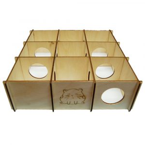 ZOO-MAX LABYRINTH 10" X 10" X3"H (8PCS)