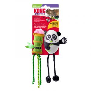 KONG Scrattles Panda 2pk