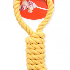 MAMMOTH Twister Pull Tug with Tennis Ball Medium 12"