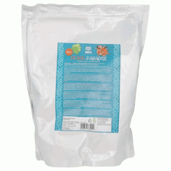 BLUE RIVER DIETS Peach paradise Gecko Diet 2kg