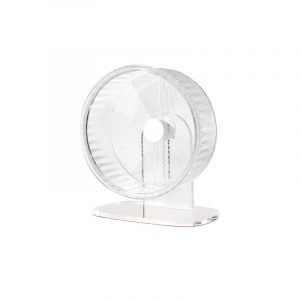 M&M Silent Crystal Running Wheel 6.7" - Clear