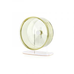 M&M Silent Crystal Running Wheel 6.7" - Green