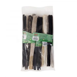 BULLSTERS Collagen Stick w/ Fur -2 pk (10) 12 in