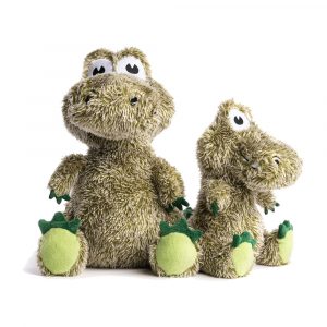 FABDOG Fluffy Dog Toy - Alligator L