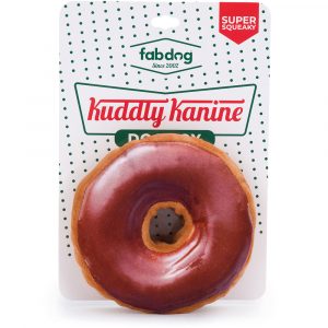 FABDOG Kuddly Kanine Donut Toy