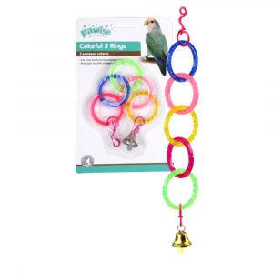 PAWISE Bird colorful ring 5.3cm