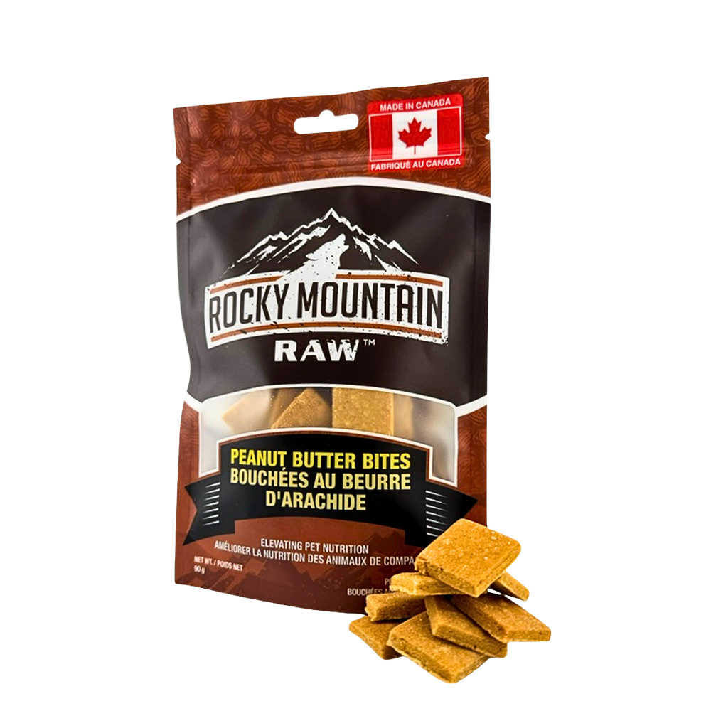 ROCKY MOUNTAIN RAW Peanut Butter Bites - 90g
