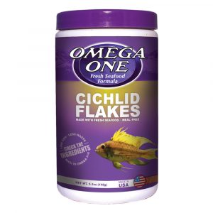 OMEGA ONE Cichlid Flakes 5.3oz/150g