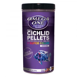 OMEGA ONE Super Color Cichlid Pel Sinking 8oz