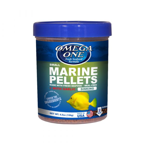 OMEGA ONE Garlic Marine Pellets 4.5oz