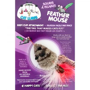 CAT LURES Feather Mouse