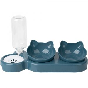 PAWISE 3 In 1 Pet Bowl - Asstd colours