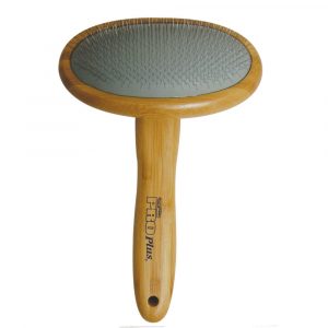 PRO PLUS Bamboo Soft Slicker Brush M