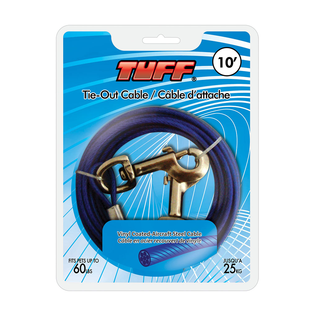 TUFF 10 Cable - SML/MED - up to 60lbs