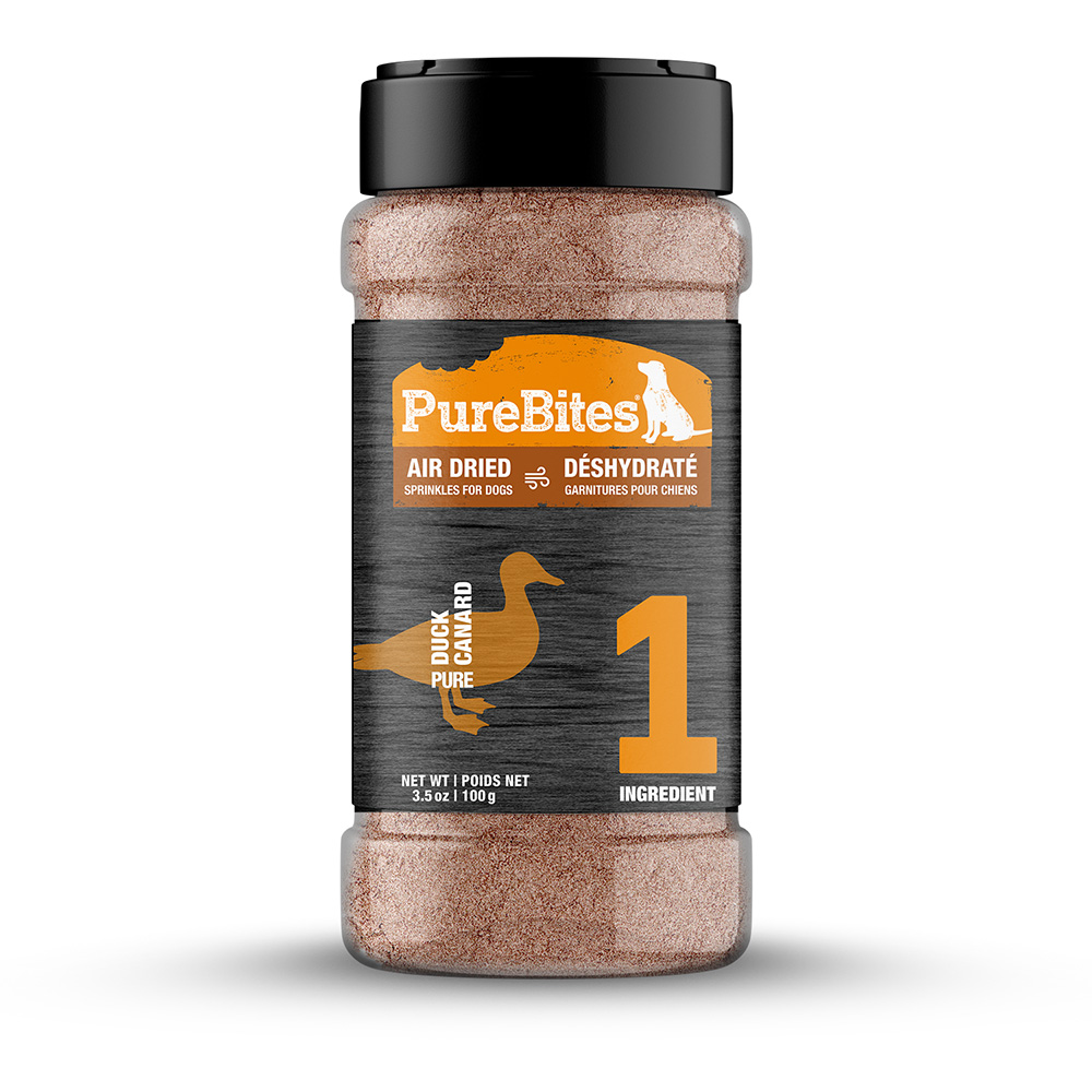 PUREBITES Sprinkles Dog Treats, Duck, 100g | 3.5oz 100g
