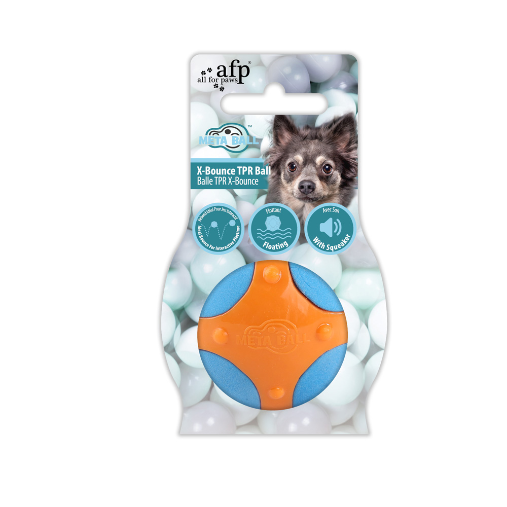 ALL FOR PAWS Meta Ball X-Bounce Ball