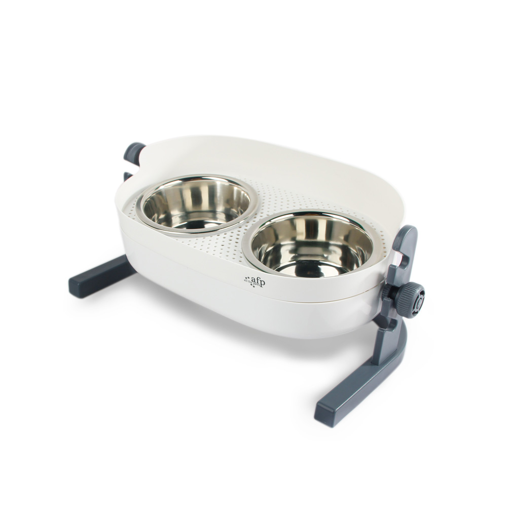 ALL FOR PAWS Lifestyle 4 Pets 3n1 Elevated Double Dinner M