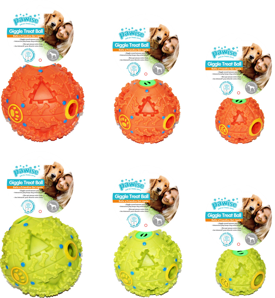 PAWISE Giggle Treat Ball 7cm