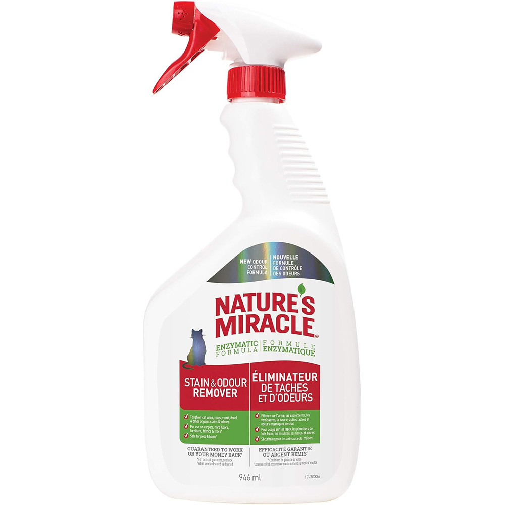 NATURE'S MIRACLE Enzymatic Formula Stain & Odor Remover - Trigger 32oz