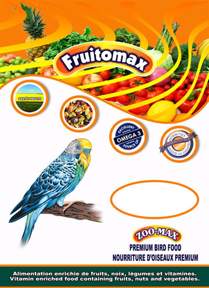 ZOO-MAX Fruitomax Budgie 2lb
