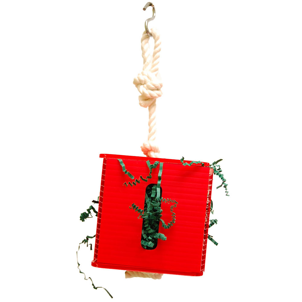 ZOO-MAX CRINKLE PAPER BOX 4" X 4" X 4"