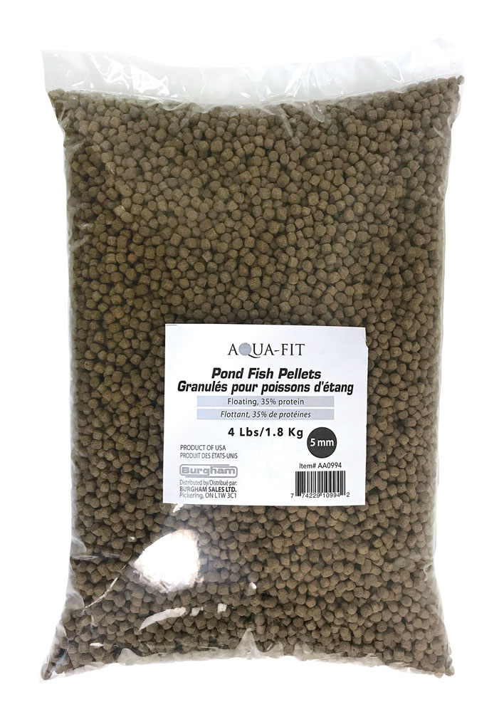 AQUA-FIT Pond Fish Pellets 5.0 mm 4lb