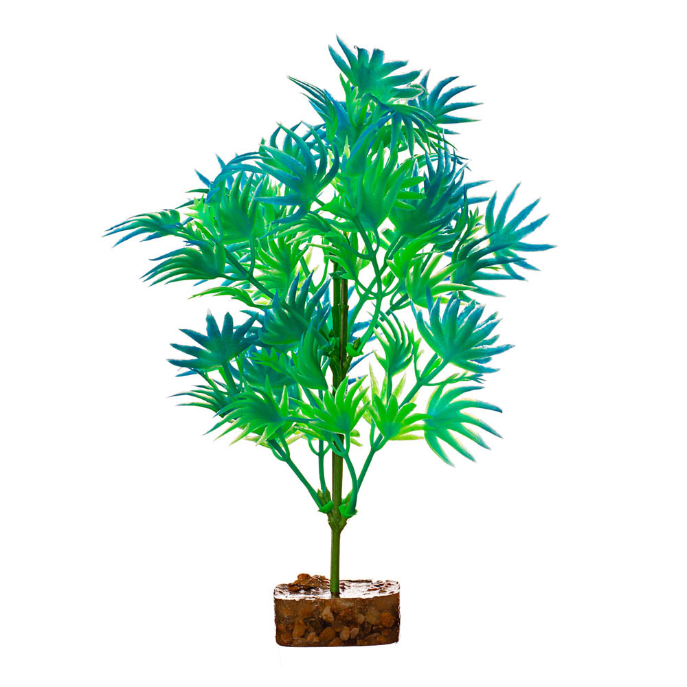 GLOFISH Plant Large Green/Blue