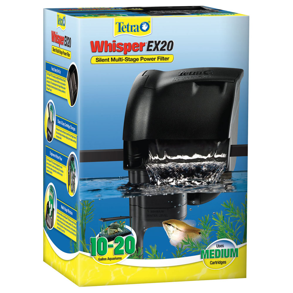 TETRA WHISPER EX 20 Power Filter 10 - 20 gal