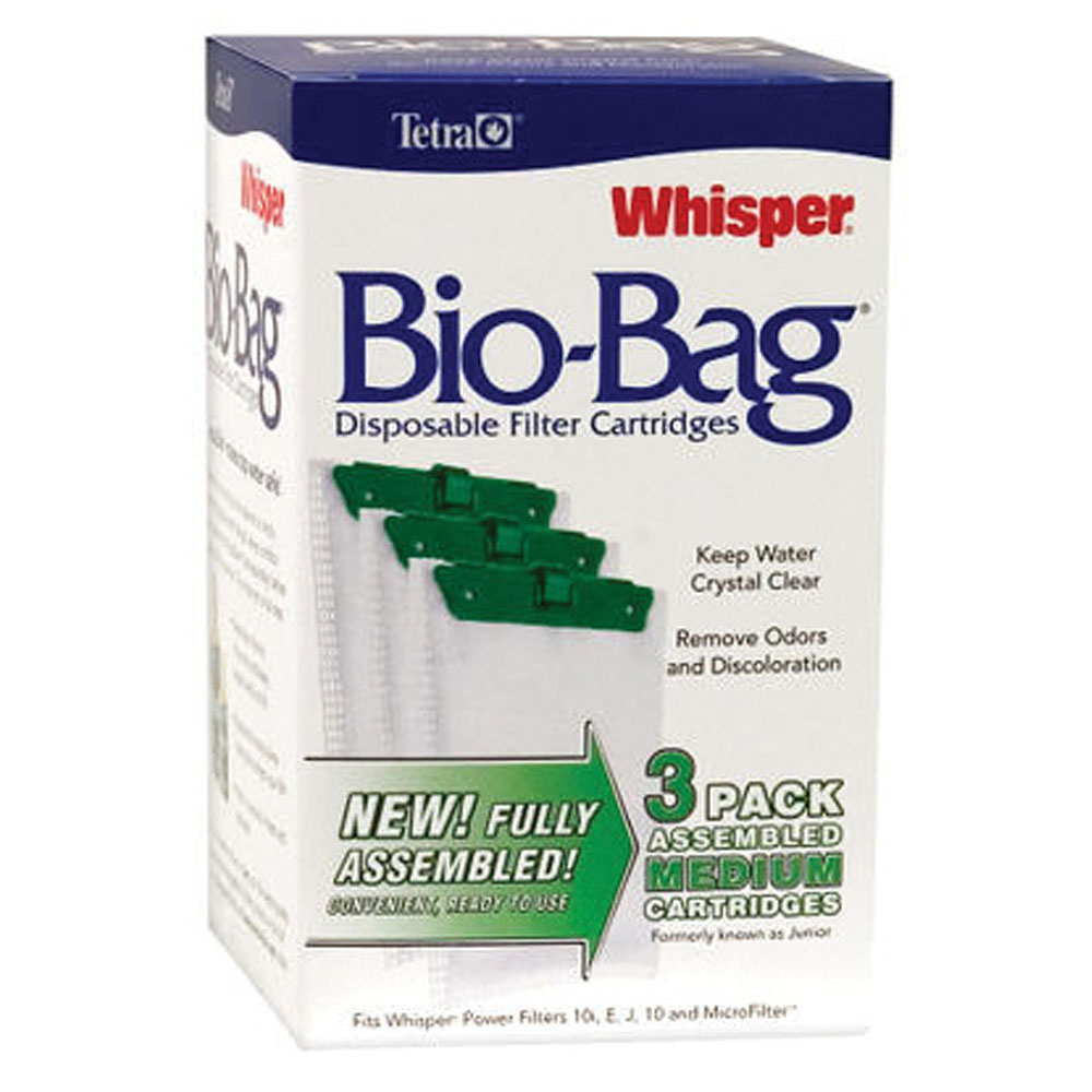 TETRA WHISPER Bio-Bag Med 3 pack