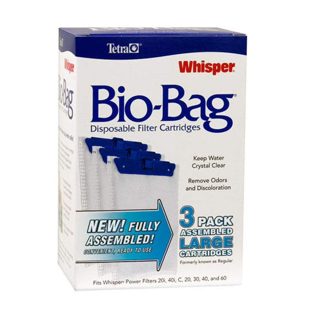 TETRA WHISPER Bio-Bag Lge 3 pack